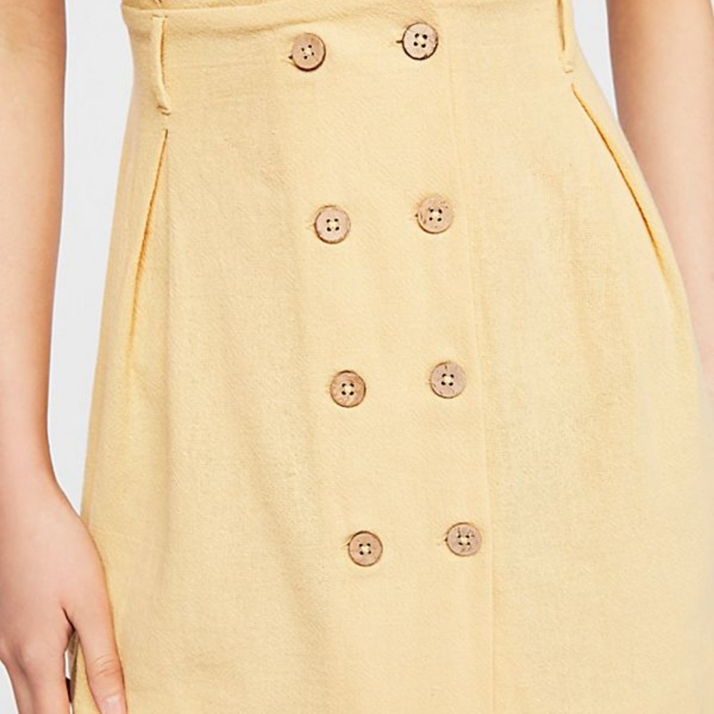 Free People  Into Town Mini Dress Size M - Picture 4 of 5